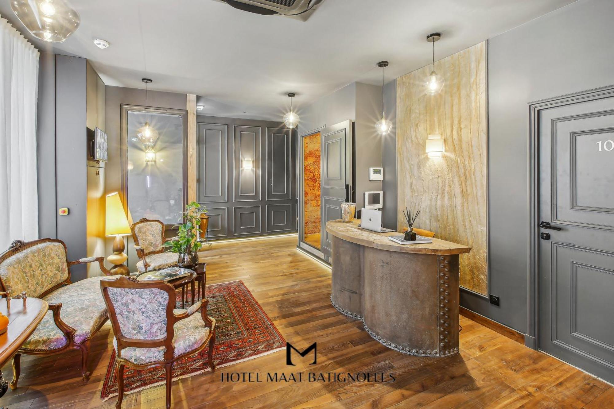 Hotel Maat Batignolles Paris Luaran gambar