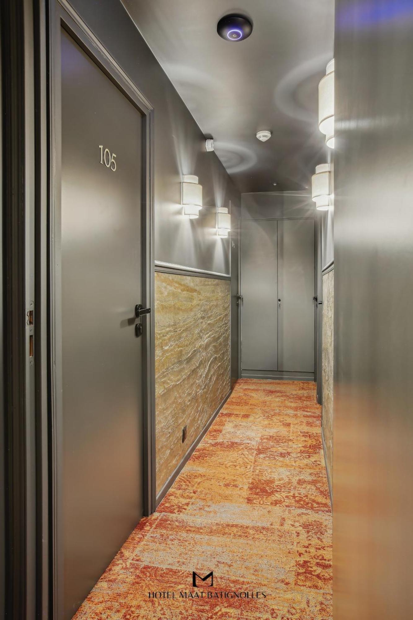 Hotel Maat Batignolles Paris Luaran gambar